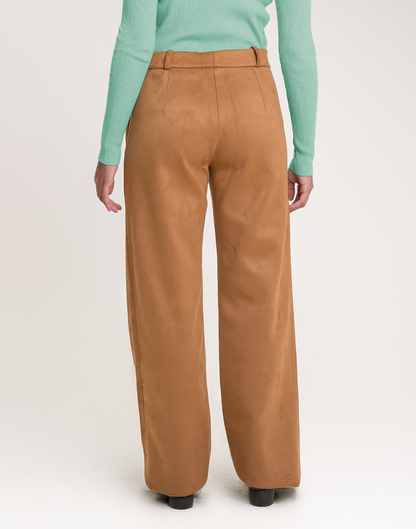 Calça Reta Alpinea Caramelo