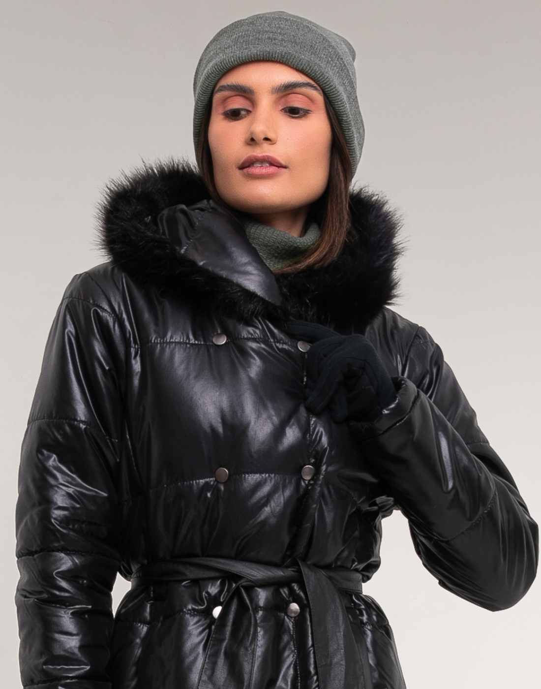 Doudoune Comprido BlackBerg Preto