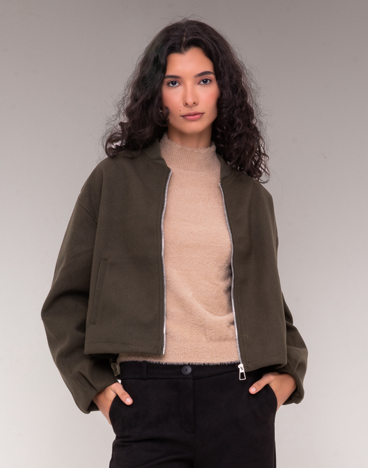 Jaqueta Ampla Liena Verde