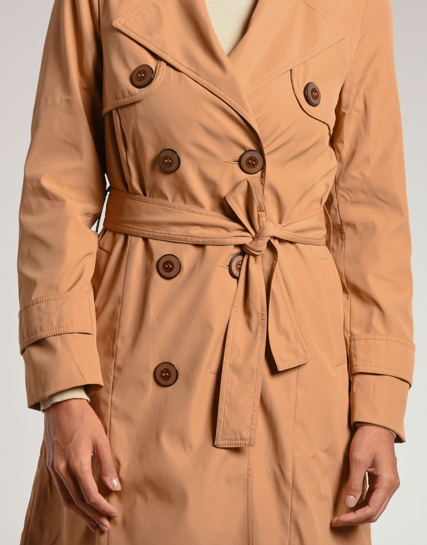 Trench Coat Abbey Caramelo