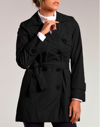 Trench Coat Netley Preto