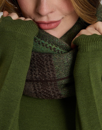 Xale Tartan Dunbar Verde