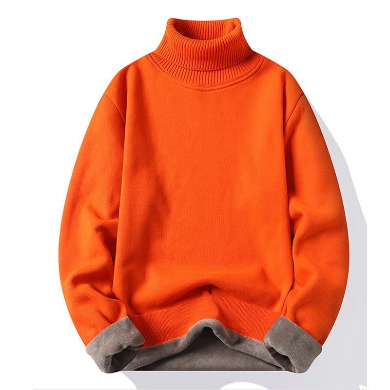 Suéter Peluciado Gola Alta Masculino